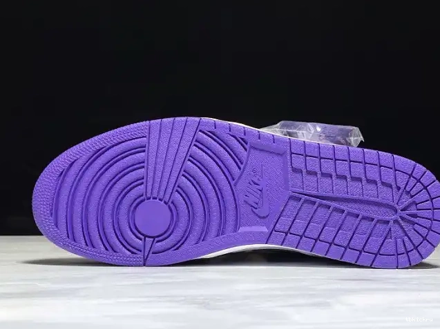Reps TBkick Court High Air Jordan 1 555088-500 OG Purple 0419